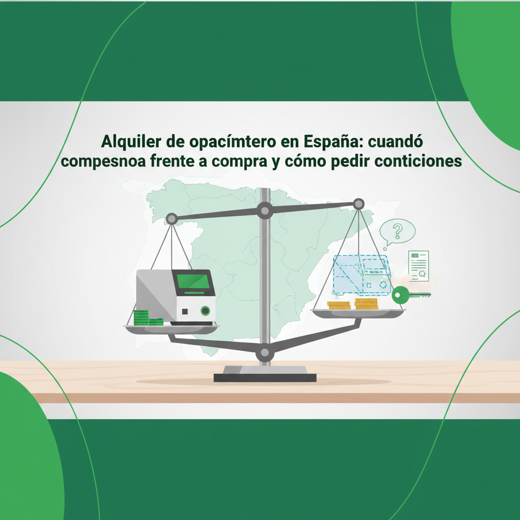 Alquiler de opacímetro en España: cuándo compensa frente a compra y cómo pedir condiciones