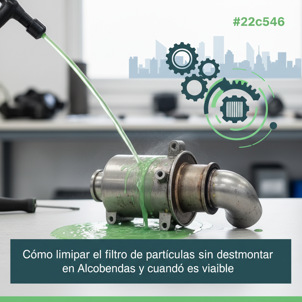 Cómo limpiar el filtro de partículas sin desmontar en Alcobendas y cuándo es viable