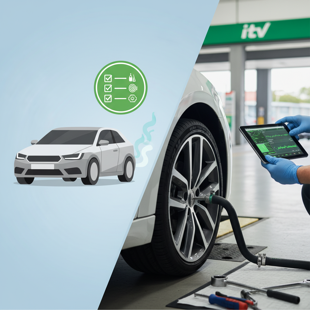 Cómo preparar el coche para la ITV de gases en Alcobendas: checklist práctica antes de acudir