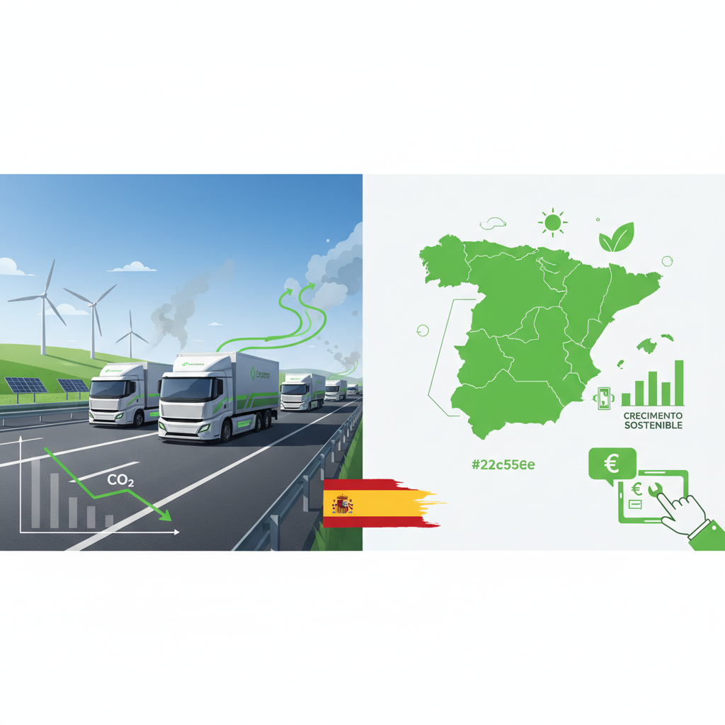 Descarbonización de camiones en España: cuándo conviene y cómo solicitar una propuesta para flotas