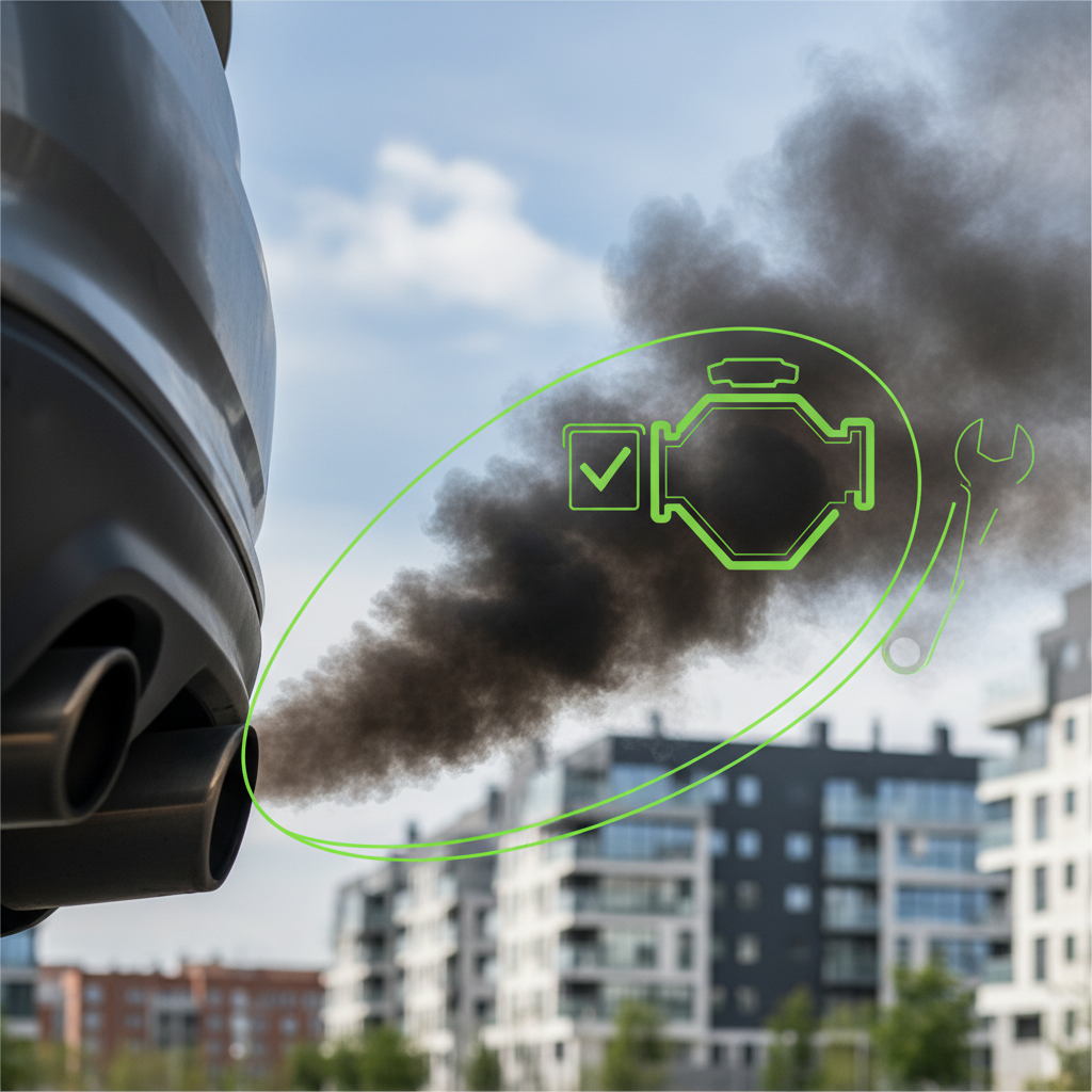Humo negro por EGR sucia en Las Tablas: cómo identificarlo y qué servicio puede solucionarlo