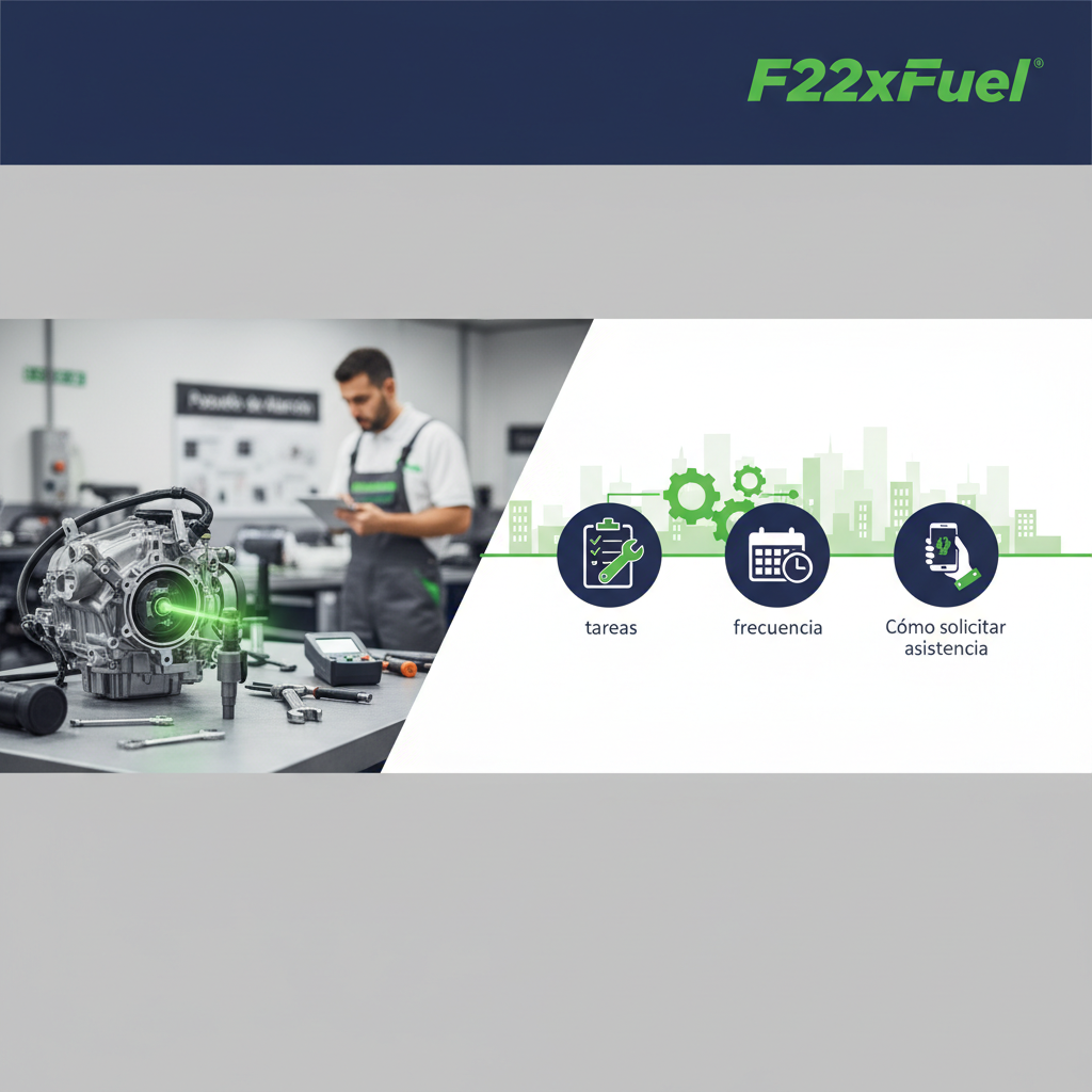 Mantenimiento de máquinas FlexFuel en Pozuelo de Alarcón: tareas, frecuencia y cómo solicitar asistencia
