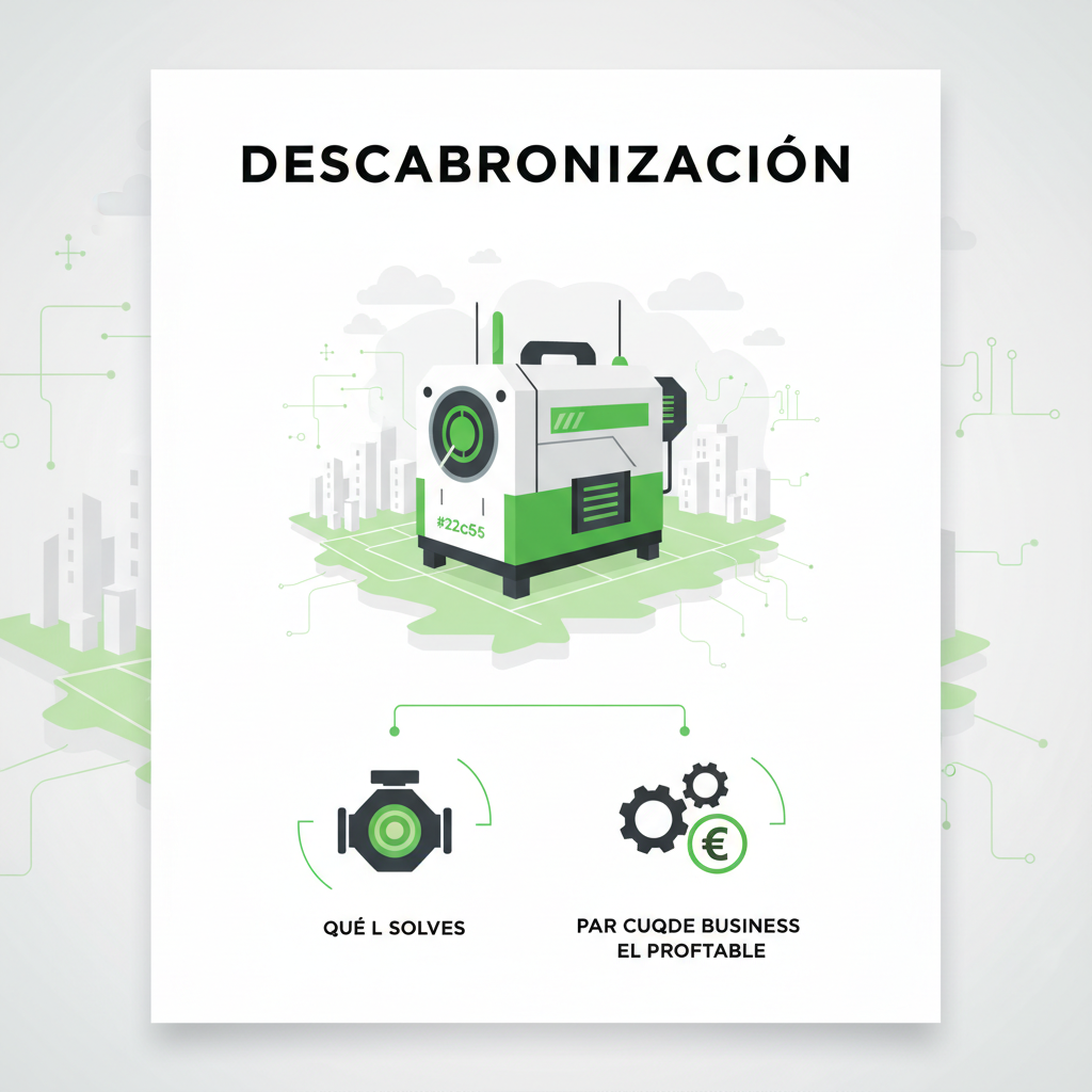 Máquina descarbonizadora en Pozuelo de Alarcón: qué resuelve y para qué negocio resulta rentable