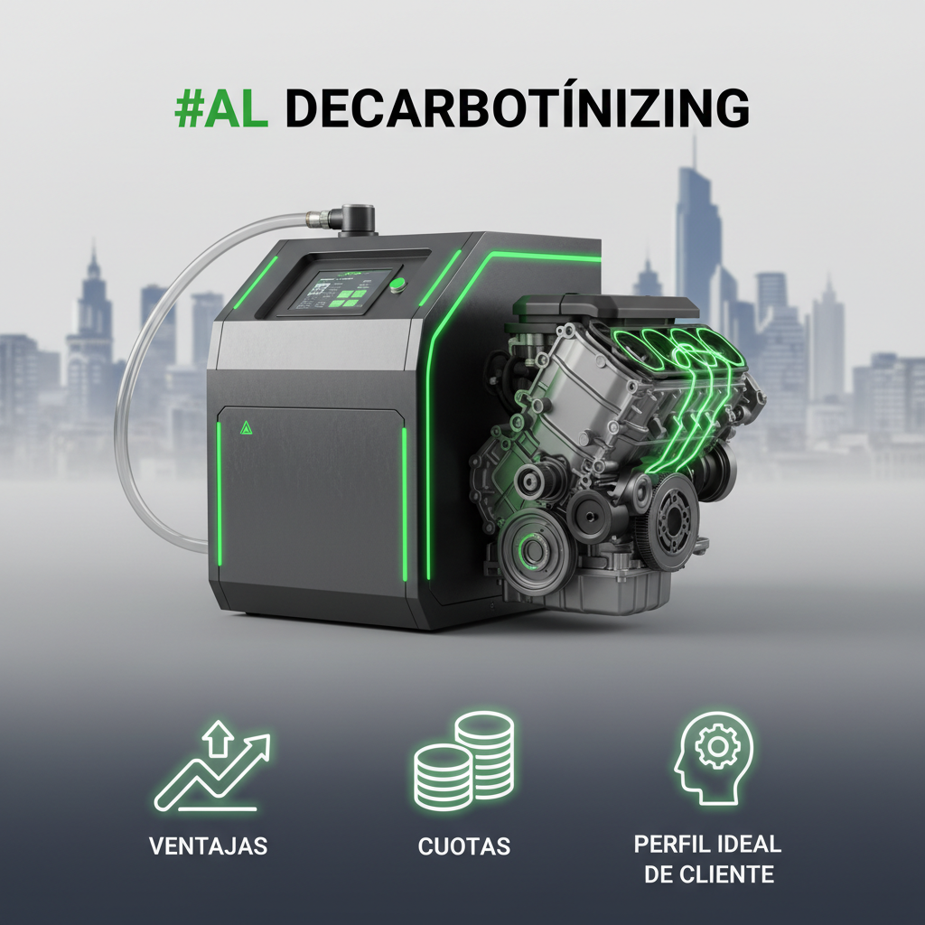 Renting de máquina descarbonizadora en Pozuelo de Alarcón: ventajas, cuotas y perfil ideal de cliente