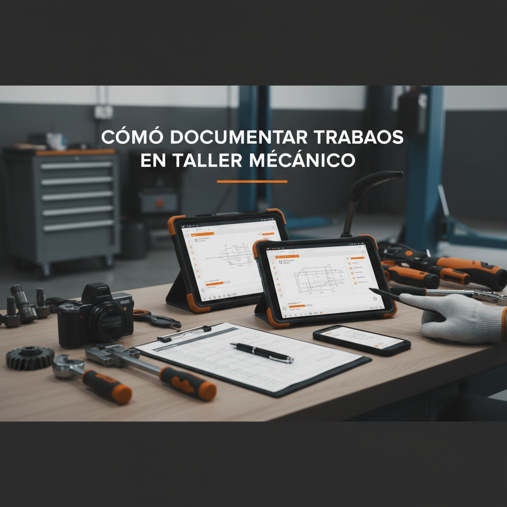 Cómo documentar trabajos en taller mecánico: guía práctica para talleres
